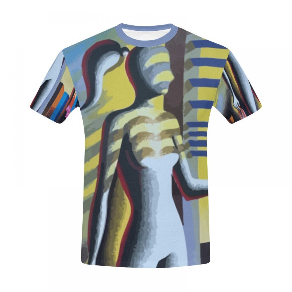 Tee-shirt Court Pop Art Nouveau Jour Hommes