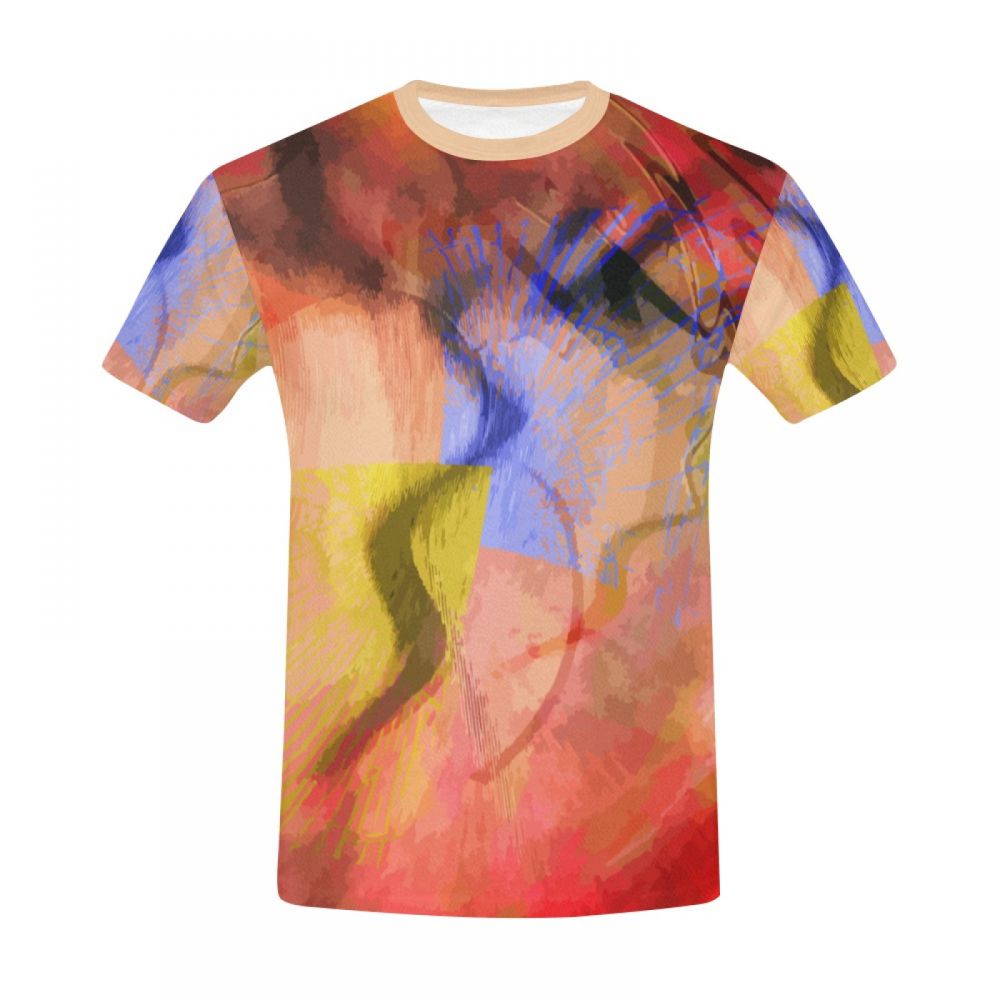 Tee-shirt Court Promenade Sur La Corde Raide Art Snake Island Hommes