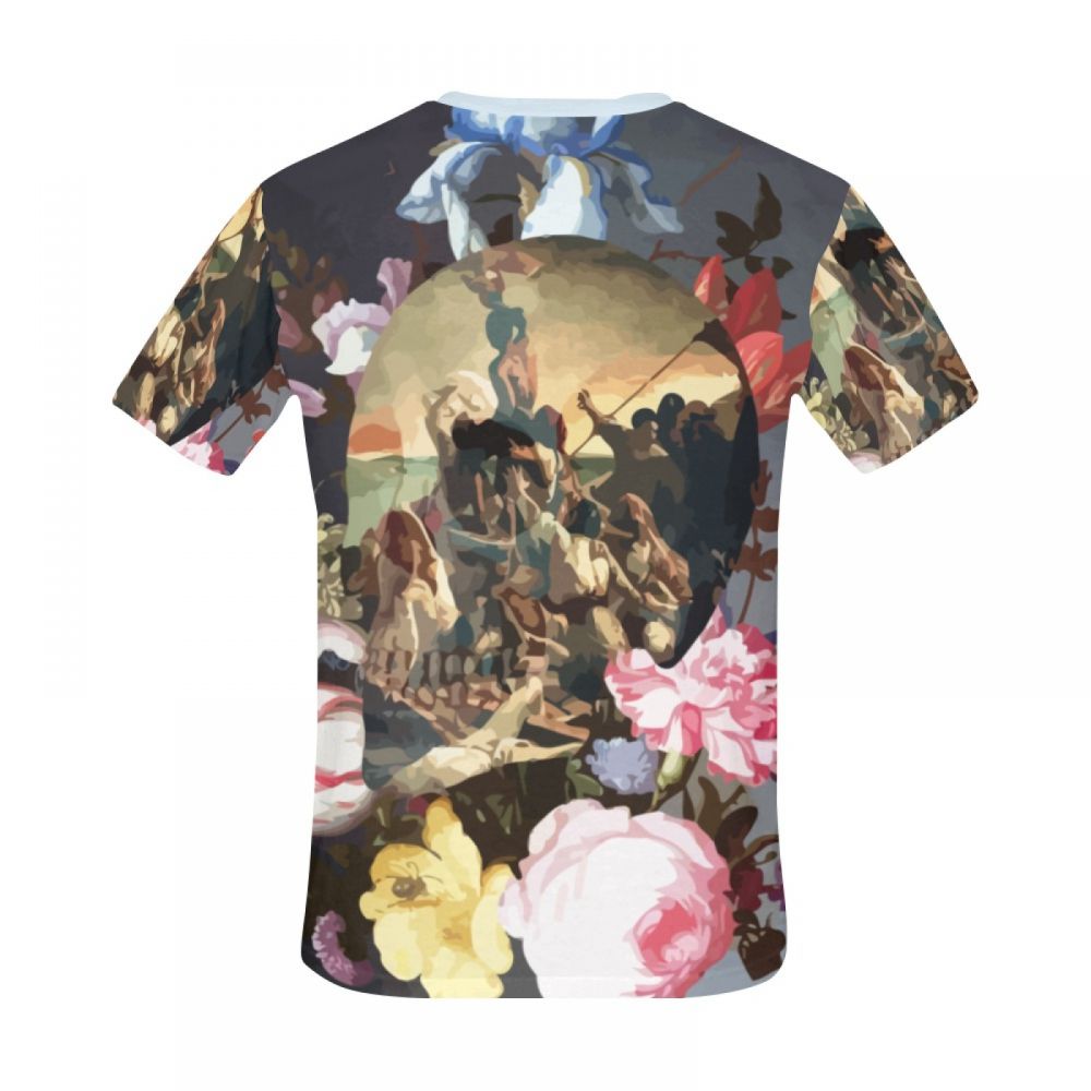 Tee-shirt Court Art Surréalisme Renaissance Guerre Hommes