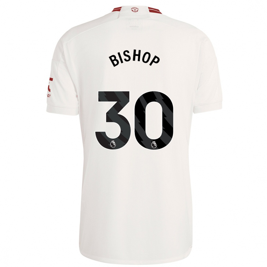 Enfant Football Maillot Nathan Bishop #30 Blanc Troisieme 2023/24