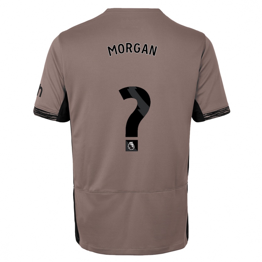 Enfant Football Maillot Kieran Morgan #0 Beige Foncé Troisieme 2023/24