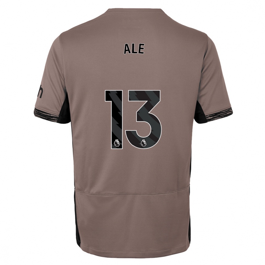 Enfant Football Maillot Asmita Ale #13 Beige Foncé Troisieme 2023/24