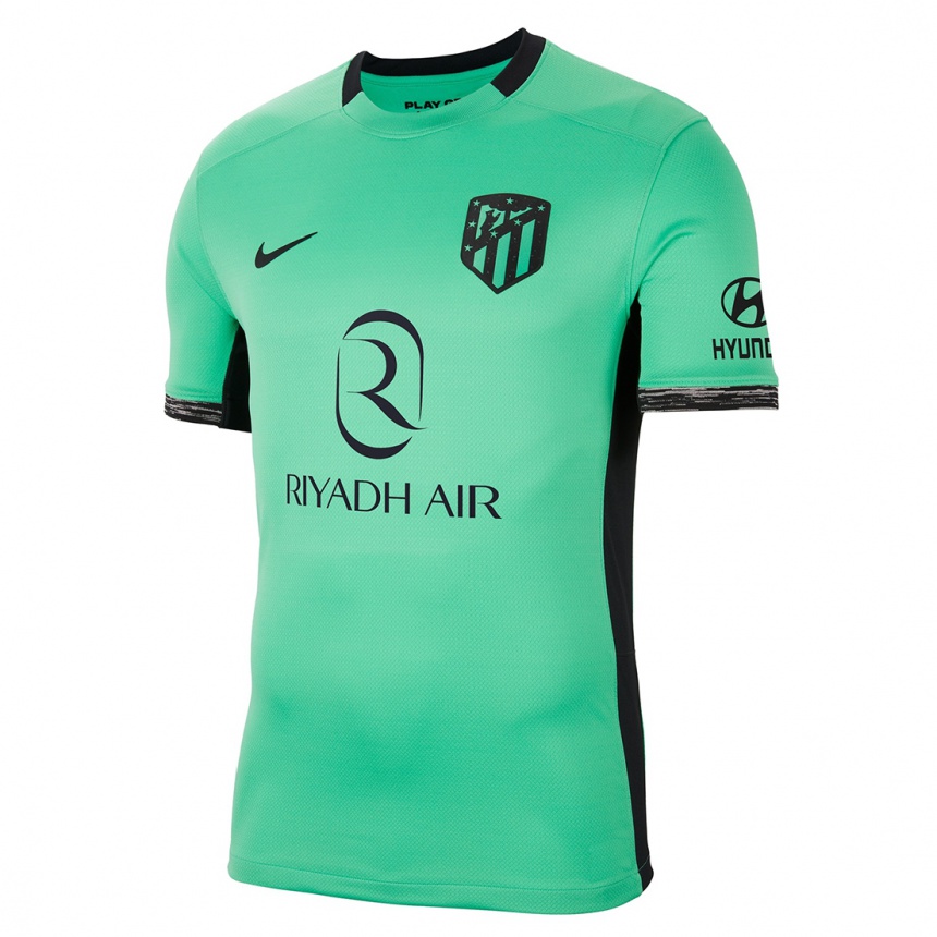 Enfant Football Maillot Ricard Sanchez #2 Vert Printanier Troisieme 2023/24