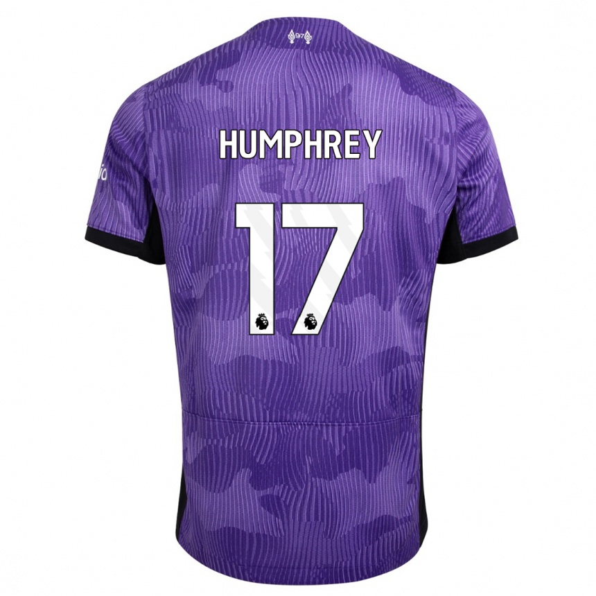 Homme Football Maillot Carla Humphrey #17 Violet Troisieme 2023/24