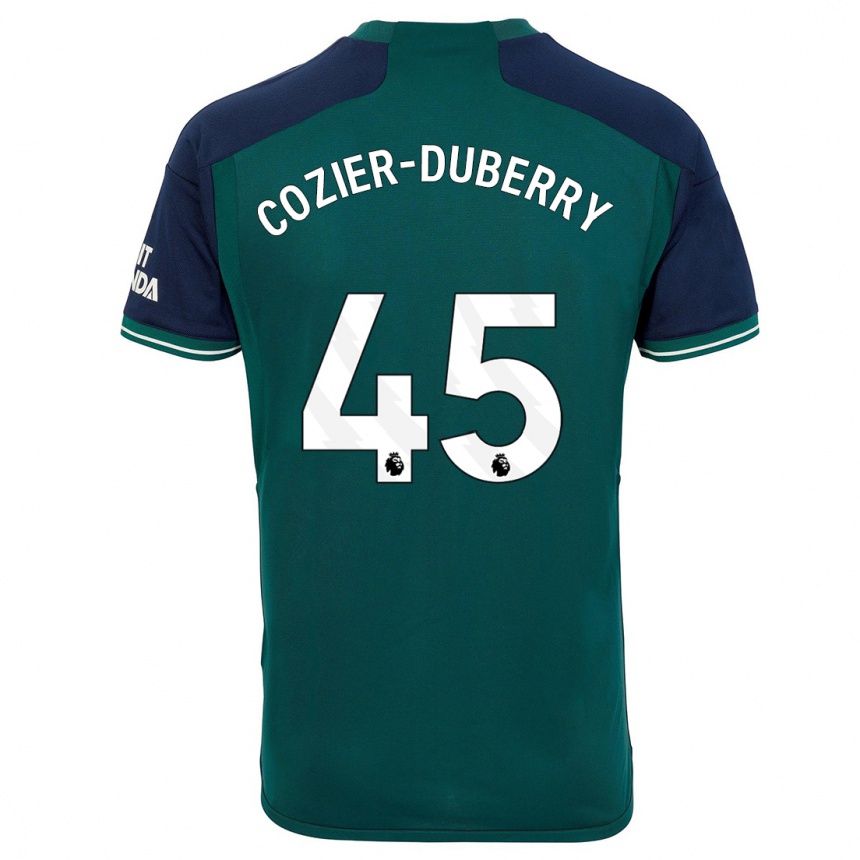 Homme Football Maillot Amario Cozier-Duberry #45 Vert Troisieme 2023/24