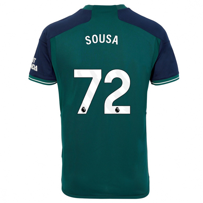 Homme Football Maillot Lino Sousa #72 Vert Troisieme 2023/24