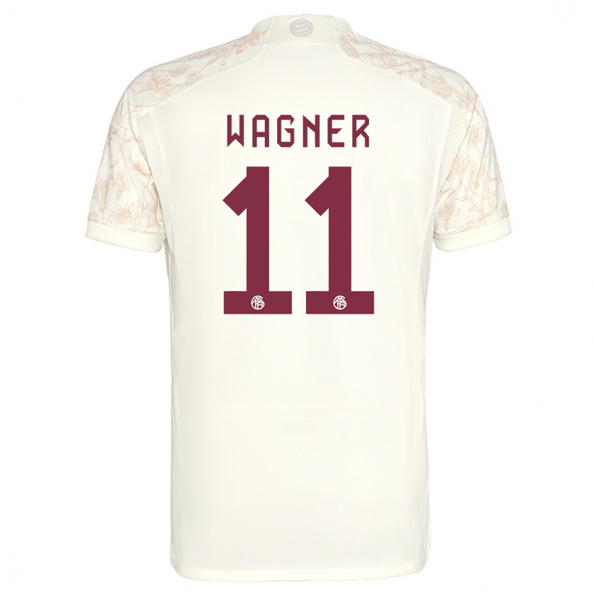 Homme Football Maillot Ricardo Wagner #11 Blanc Cassé Troisieme 2023/24