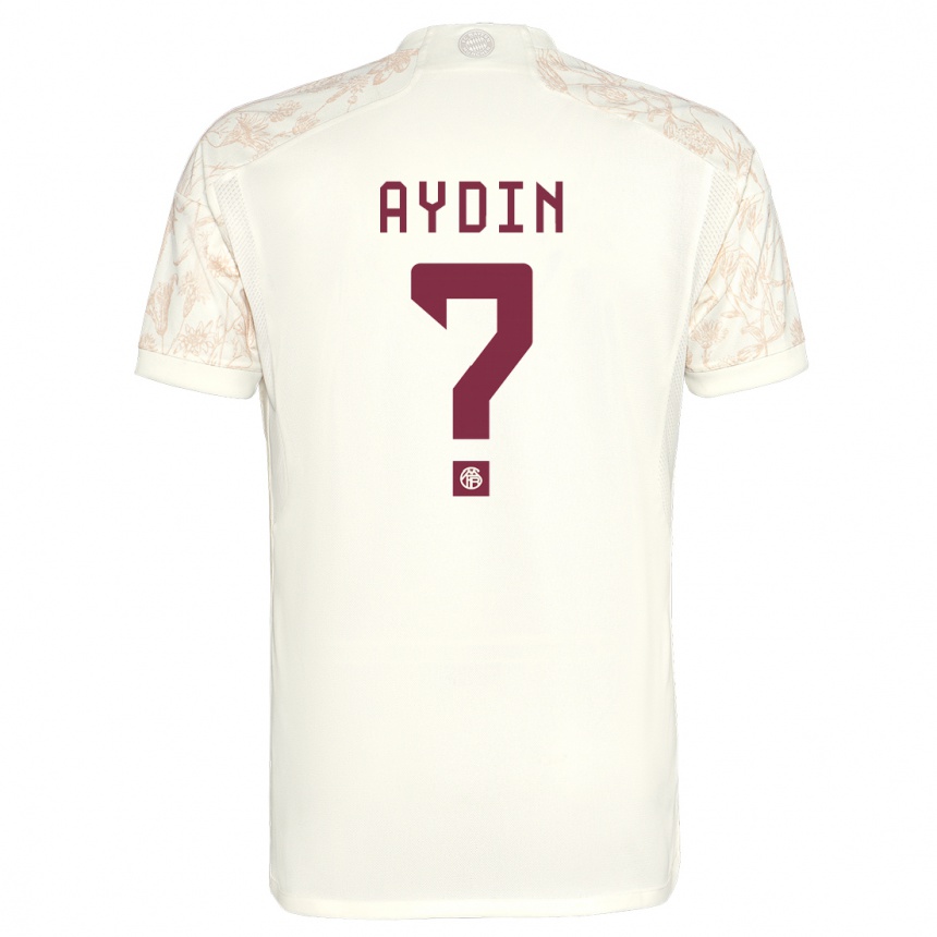 Femme Football Maillot Eyüp Aydin #0 Blanc Cassé Troisieme 2023/24