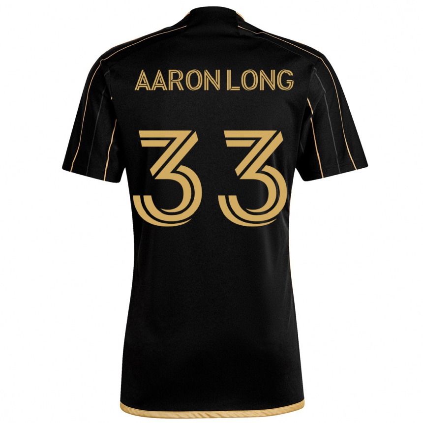 Enfant Football Maillot Aaron Long #33 Or Noir Tenues Domicile 2024/25