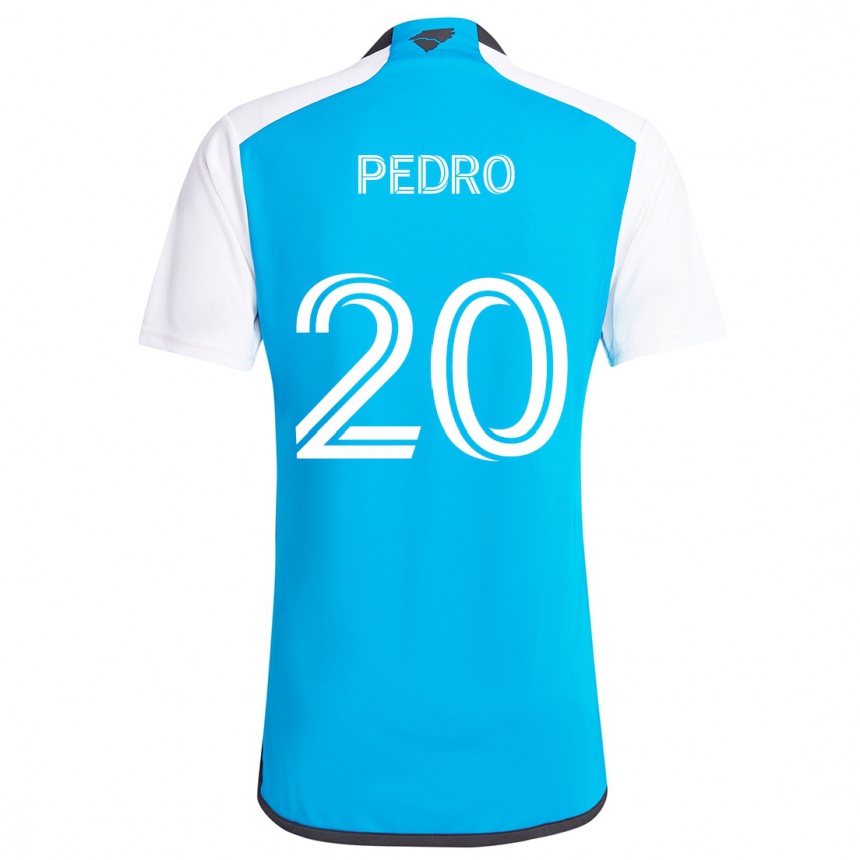 Enfant Football Maillot João Pedro #20 Bleu Blanc Tenues Domicile 2024/25