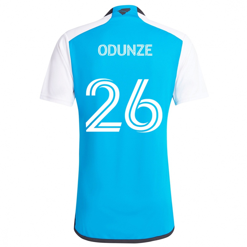 Enfant Football Maillot Chituru Odunze #26 Bleu Blanc Tenues Domicile 2024/25