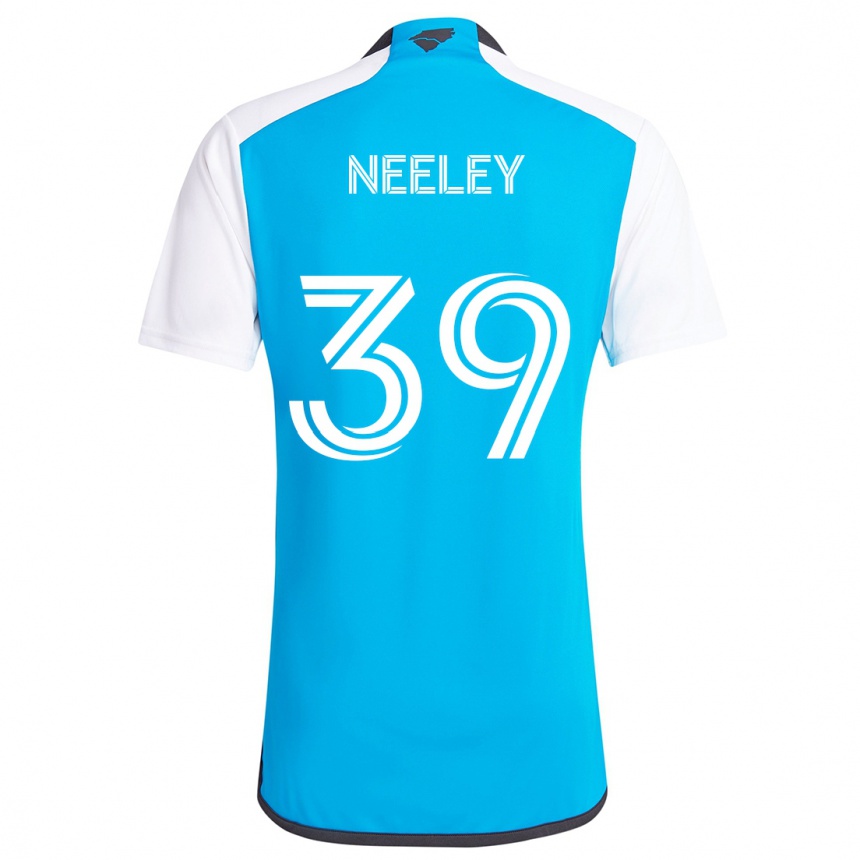 Enfant Football Maillot Jack Neeley #39 Bleu Blanc Tenues Domicile 2024/25