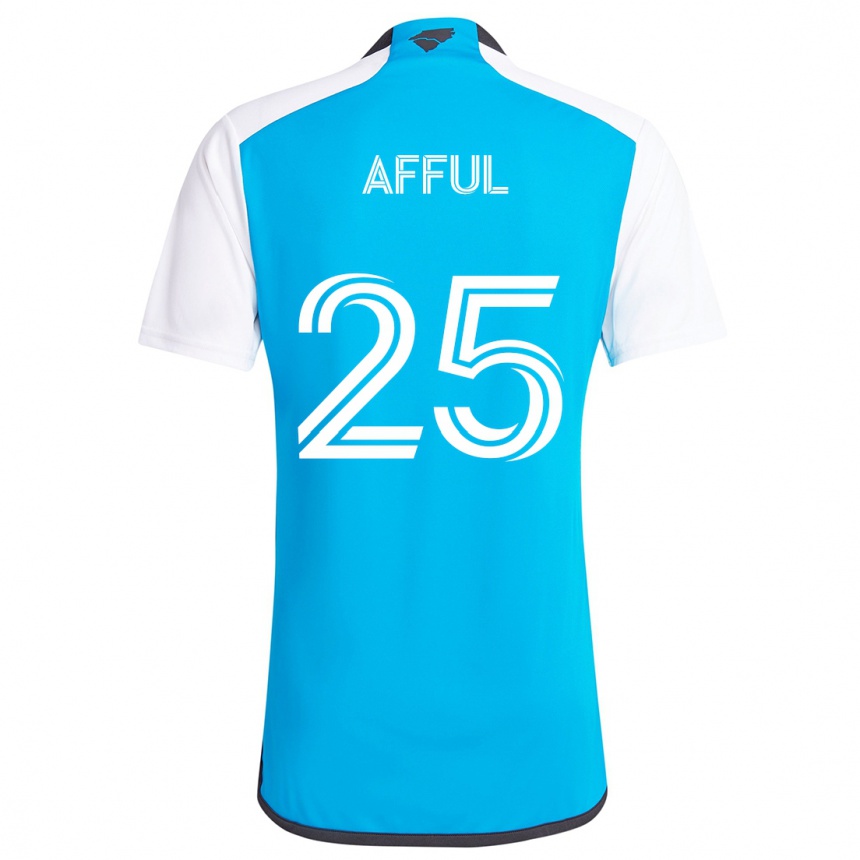 Enfant Football Maillot Harrison Afful #25 Bleu Blanc Tenues Domicile 2024/25