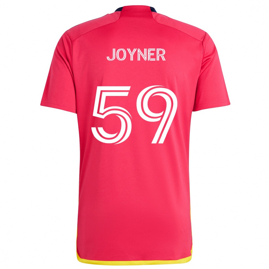 Enfant Football Maillot Mykhi Joyner #59 Rouge Bleu Tenues Domicile 2024/25