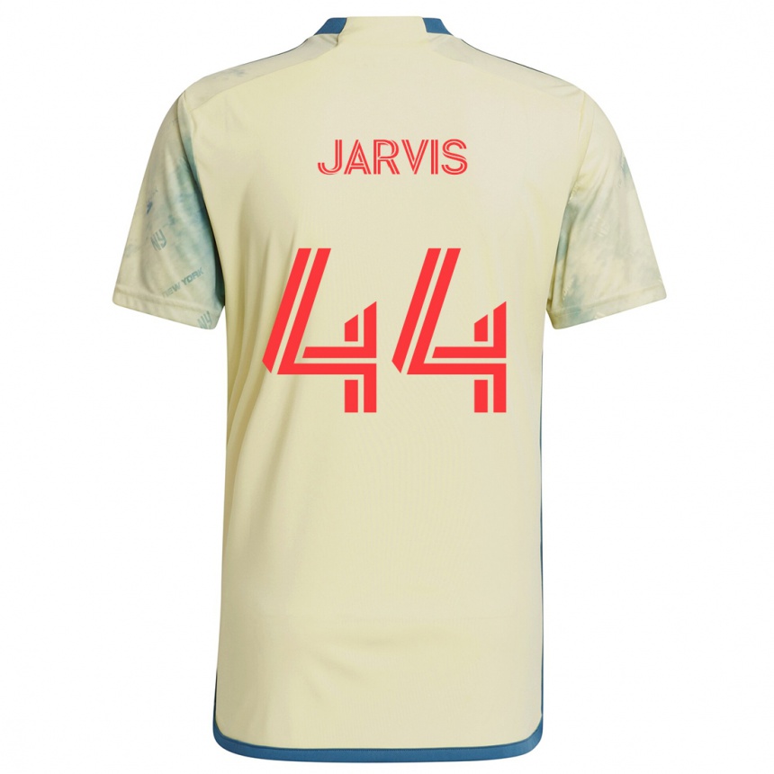 Enfant Football Maillot Aiden Jarvis #44 Jaune Rouge Bleu Tenues Domicile 2024/25