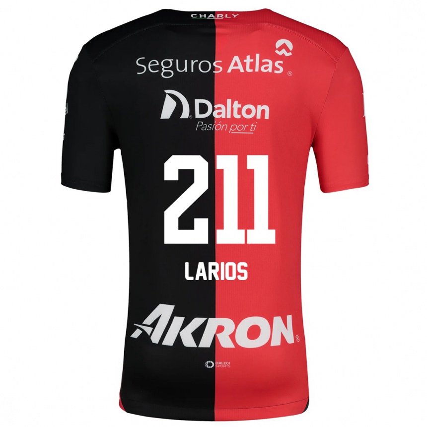 Enfant Football Maillot Israel Larios #211 Rouge Noir Tenues Domicile 2024/25