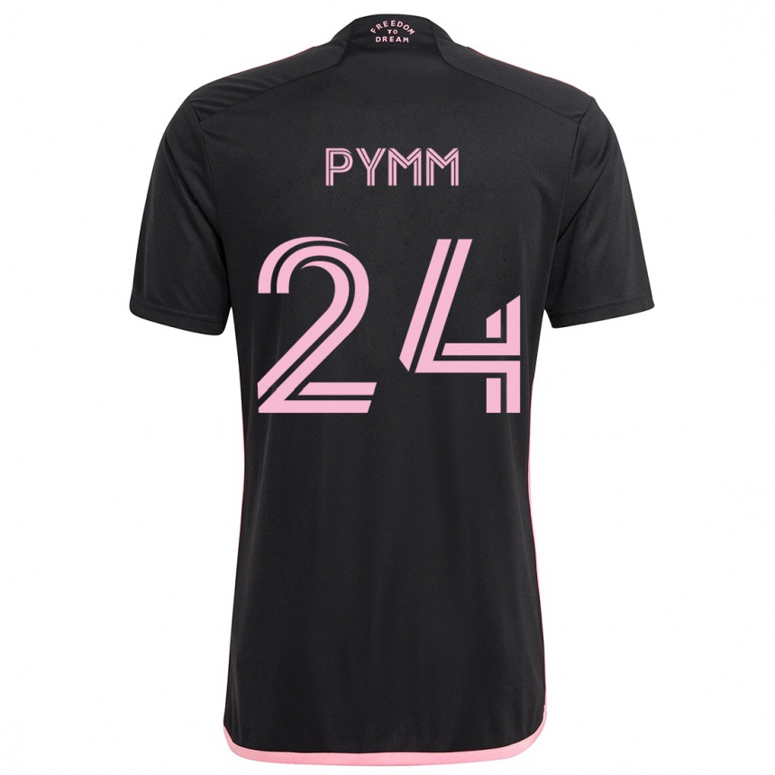 Enfant Football Maillot Jack Pymm #24 Noir Tenues Extérieur 2024/25