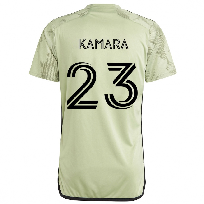 Enfant Football Maillot Kei Kamara #23 Vert Clair Tenues Extérieur 2024/25