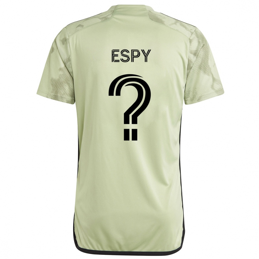 Enfant Football Maillot Tyson Espy #0 Vert Clair Tenues Extérieur 2024/25