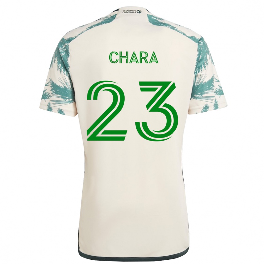 Enfant Football Maillot Yimmi Chará #23 Beige Marron Tenues Extérieur 2024/25