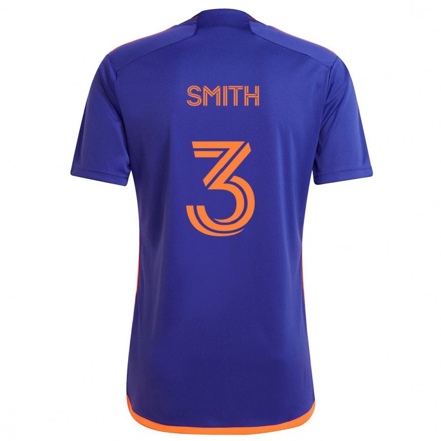 Enfant Football Maillot Brad Smith #3 Violet Orange Tenues Extérieur 2024/25