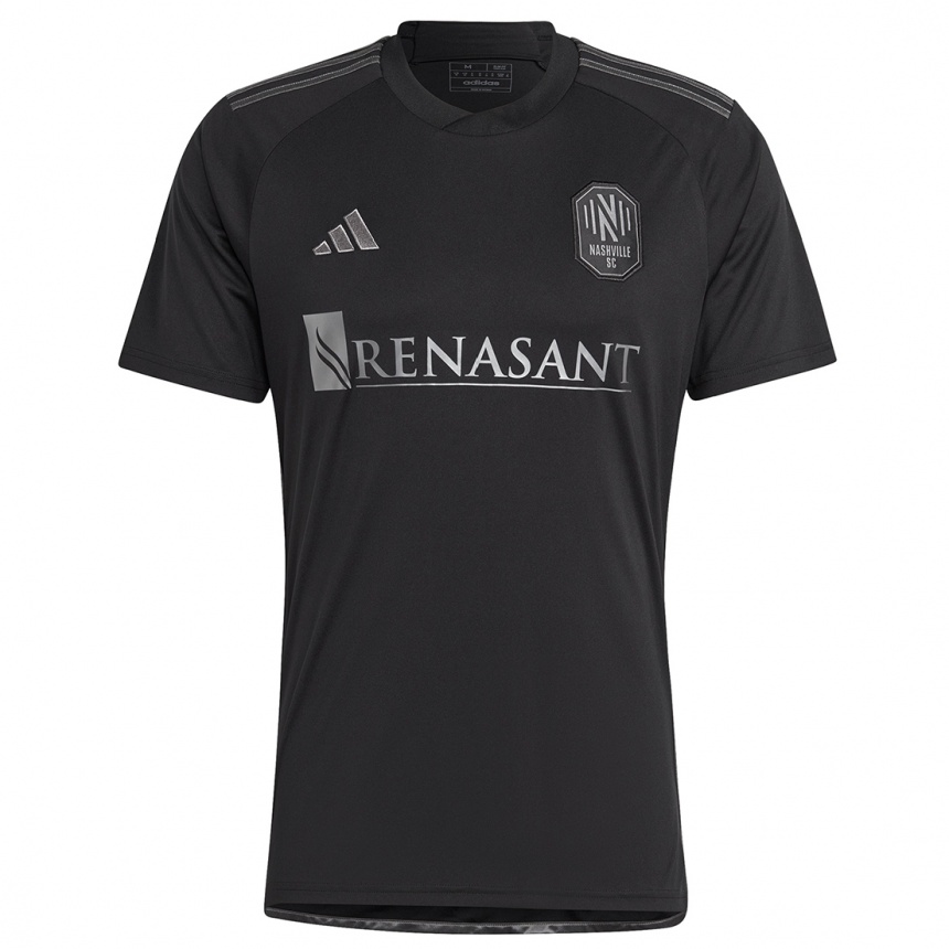 Enfant Football Maillot Votre Nom #0 Noir Tenues Extérieur 2024/25