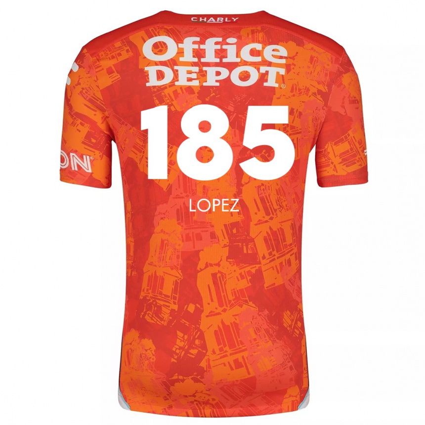 Enfant Football Maillot René López #185 Orange White Tenues Extérieur 2024/25