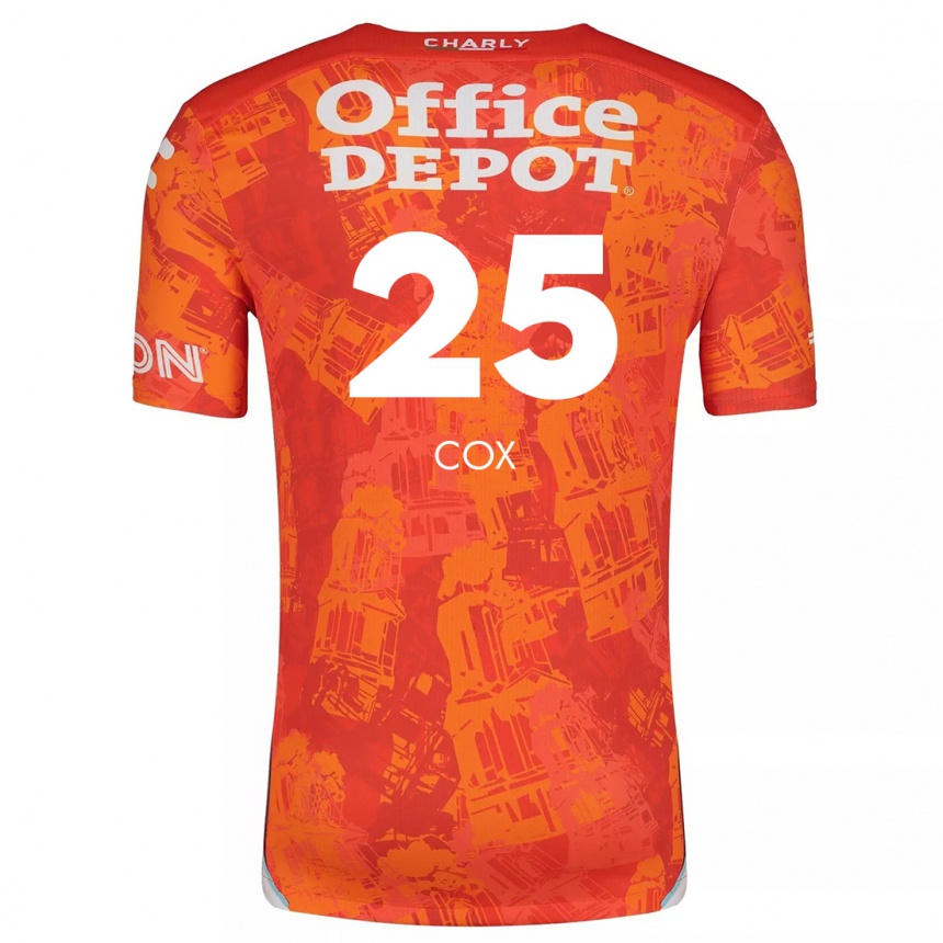 Enfant Football Maillot Marta Cox #25 Orange White Tenues Extérieur 2024/25