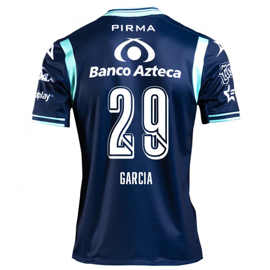 Enfant Football Maillot Emiliano García #29 Bleu Marine Tenues Extérieur 2024/25