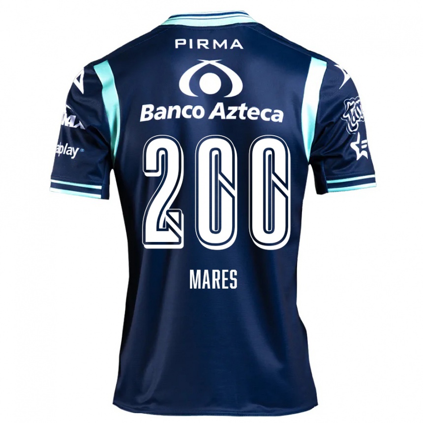 Enfant Football Maillot Cristian Mares #200 Bleu Marine Tenues Extérieur 2024/25