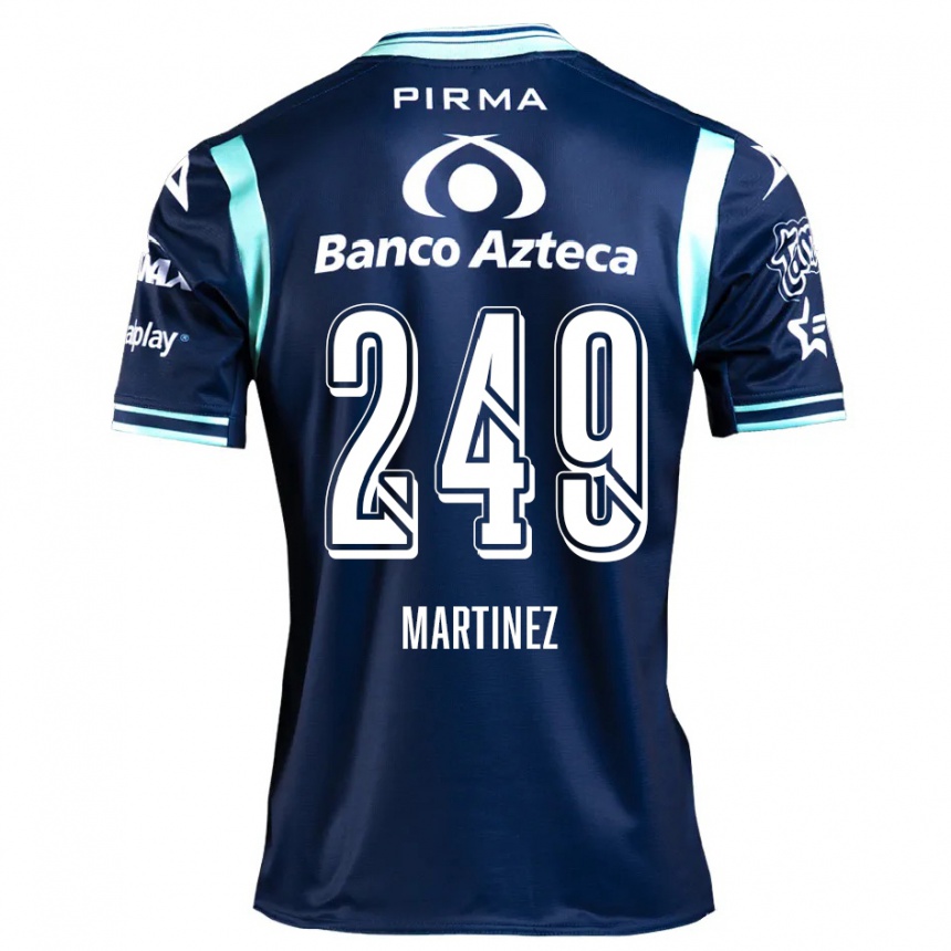 Enfant Football Maillot Juan Martínez #249 Bleu Marine Tenues Extérieur 2024/25