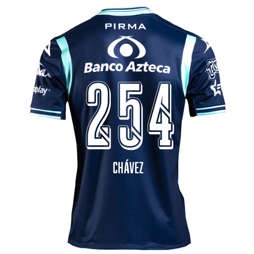 Enfant Football Maillot José Chávez #254 Bleu Marine Tenues Extérieur 2024/25