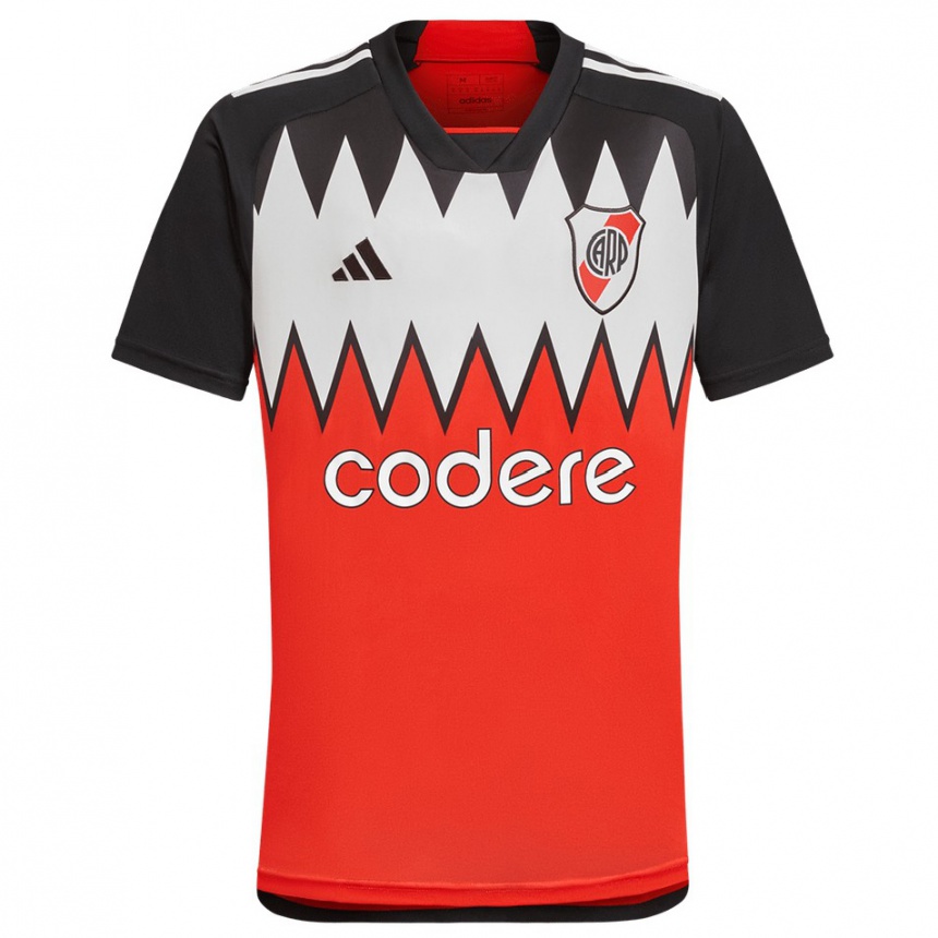 Enfant Football Maillot Sebastián Sánchez #45 Rouge Noir Blanc Tenues Extérieur 2024/25