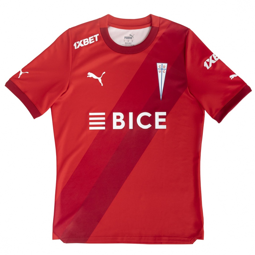 Enfant Football Maillot Carlos Navarrete #0 Rouge Blanc Tenues Extérieur 2024/25