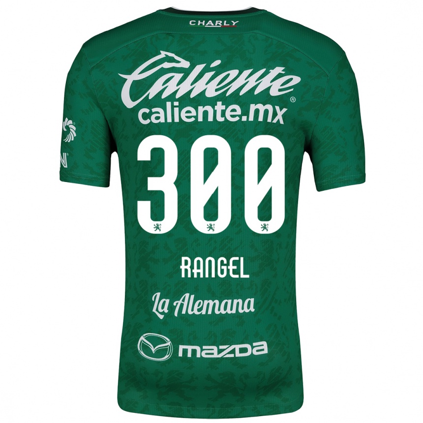 Homme Football Maillot Luis Rangel #300 Vert Blanc Tenues Domicile 2024/25