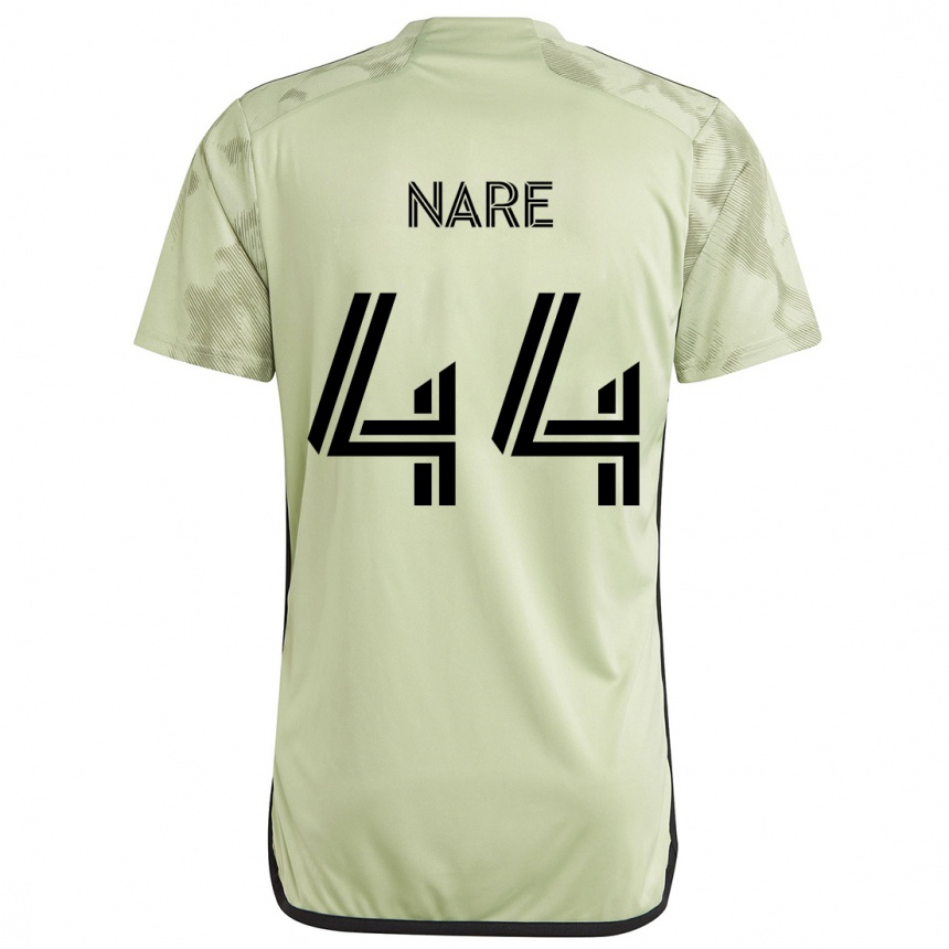 Homme Football Maillot Thabo Nare #44 Vert Clair Tenues Extérieur 2024/25