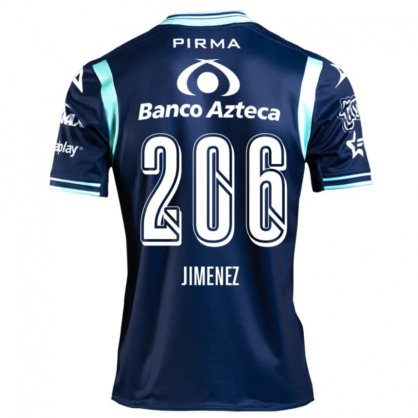 Homme Football Maillot Leonardo Jiménez #206 Bleu Marine Tenues Extérieur 2024/25