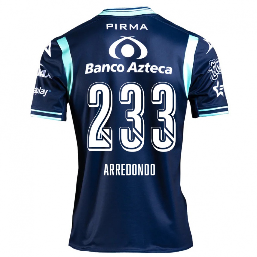 Homme Football Maillot Ángel Arredondo #233 Bleu Marine Tenues Extérieur 2024/25