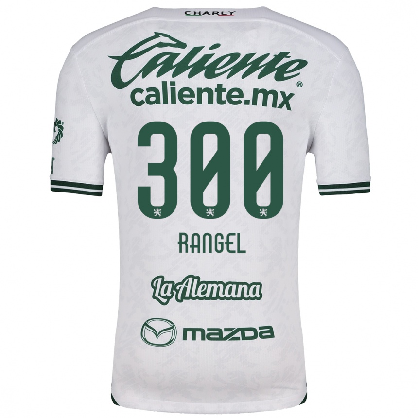 Homme Football Maillot Luis Rangel #300 Blanc Vert Tenues Extérieur 2024/25