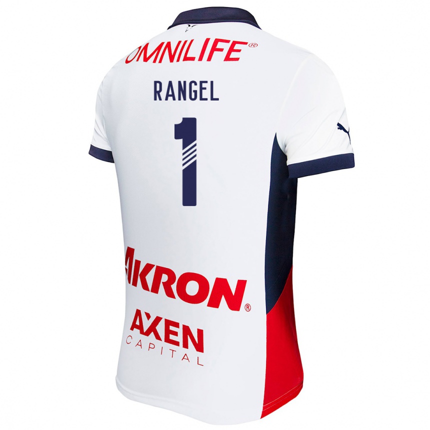 Homme Football Maillot José Rangel #1 Blanc Rouge Bleu Tenues Extérieur 2024/25