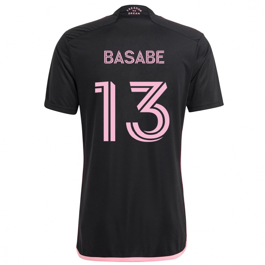 Femme Football Maillot Samuel Basabe #13 Noir Tenues Extérieur 2024/25