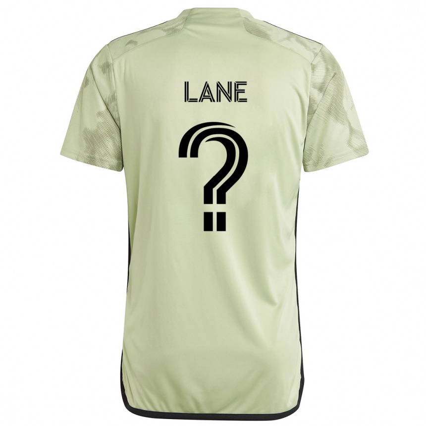 Femme Football Maillot James Lane #0 Vert Clair Tenues Extérieur 2024/25