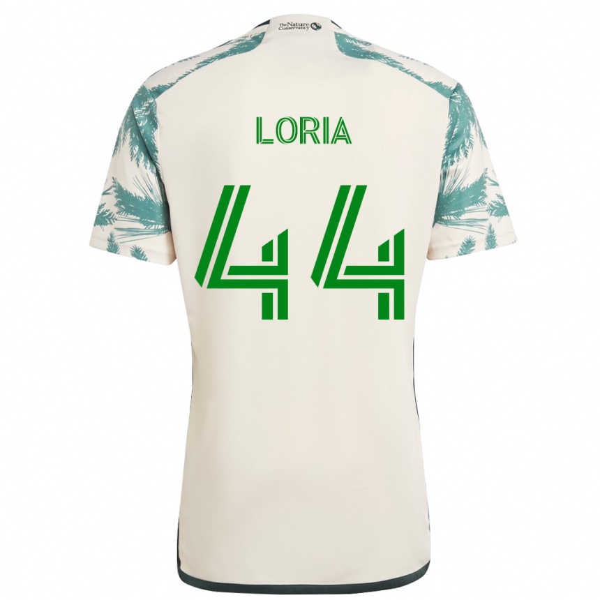 Femme Football Maillot Marvin Loría #44 Beige Marron Tenues Extérieur 2024/25