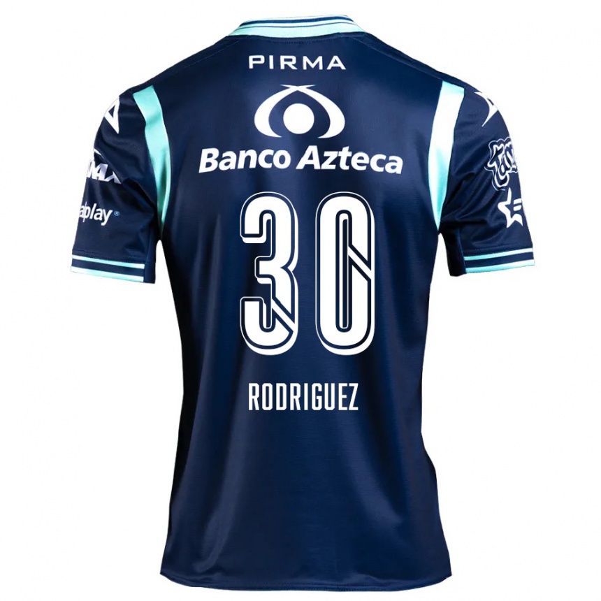 Femme Football Maillot Jesús Rodríguez #30 Bleu Marine Tenues Extérieur 2024/25