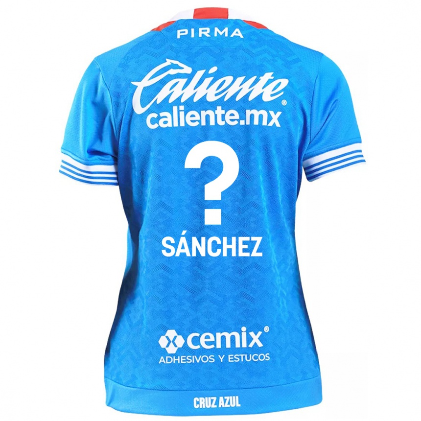 Enfant Football Maillot Jorge Sánchez #0 Bleu Ciel Tenues Domicile 2024/25