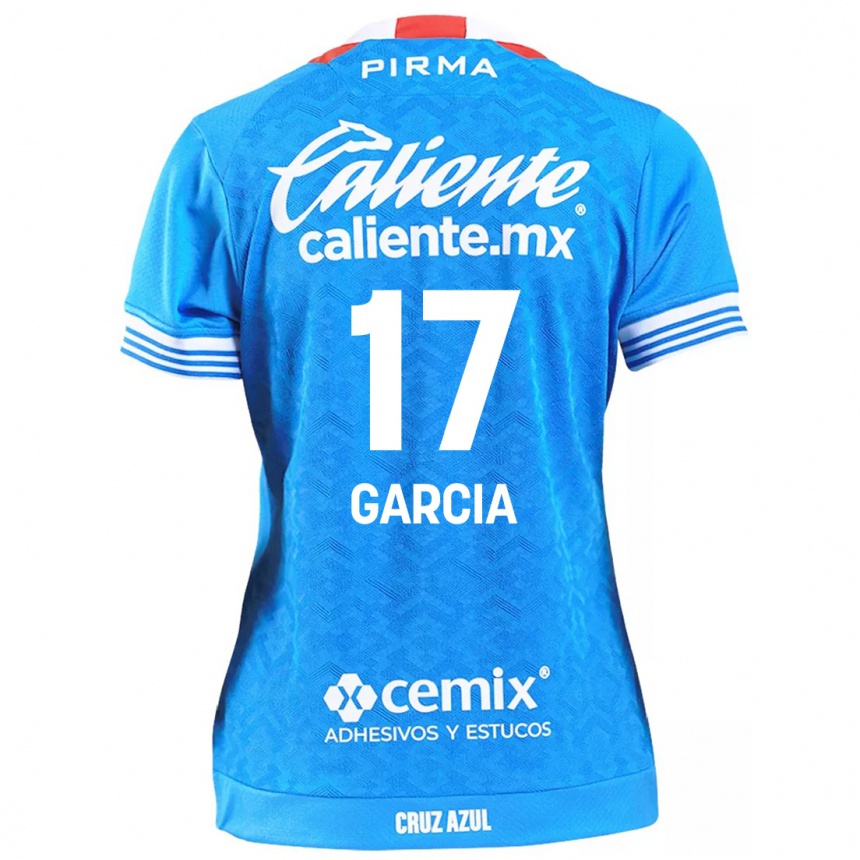 Enfant Football Maillot Amaury Garcia #17 Bleu Ciel Tenues Domicile 2024/25