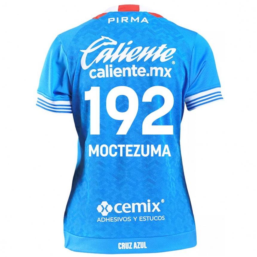 Enfant Football Maillot Brayan Moctezuma #192 Bleu Ciel Tenues Domicile 2024/25