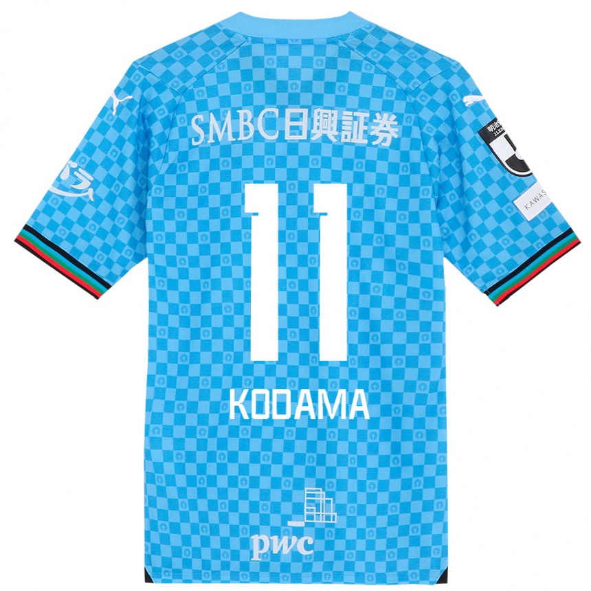 Enfant Football Maillot Shotaro Kodama #11 Bleu Azur Tenues Domicile 2024/25