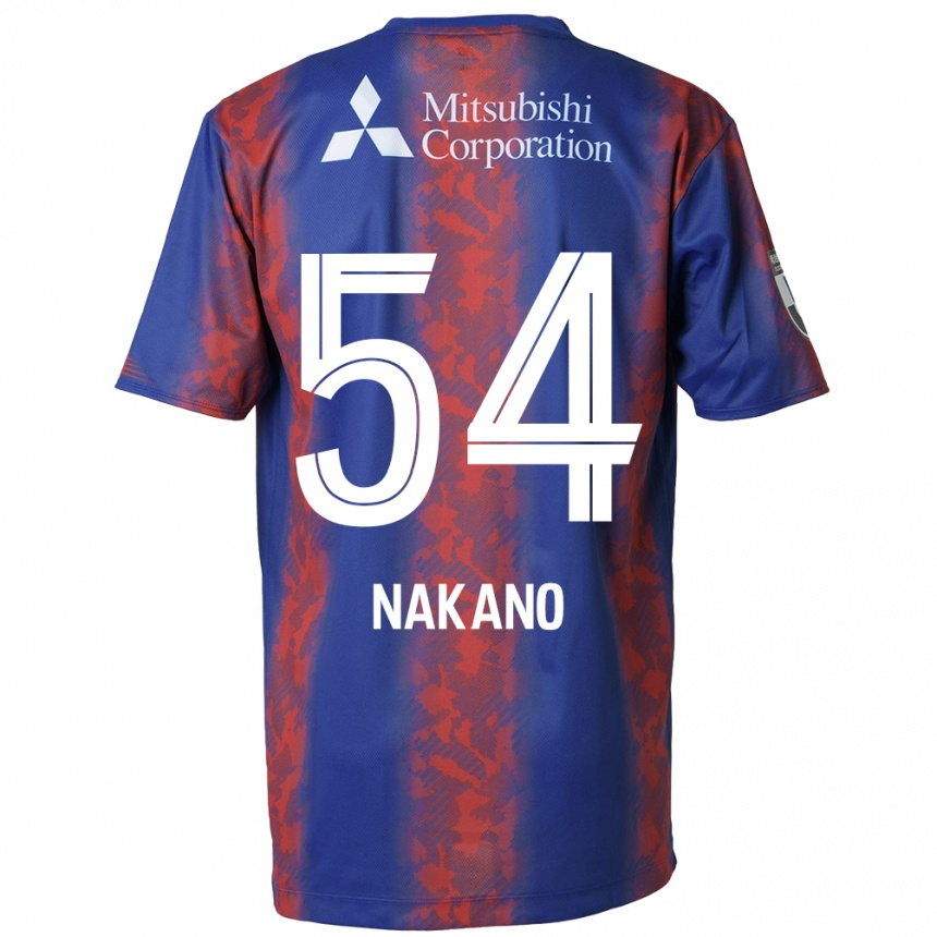 Enfant Football Maillot Yui Nakano #54 Bleu Rouge Tenues Domicile 2024/25