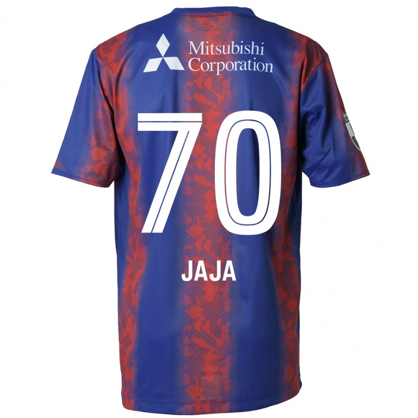 Enfant Football Maillot Jája Silva #70 Bleu Rouge Tenues Domicile 2024/25